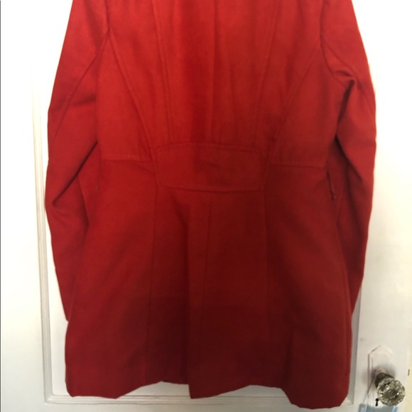 🛑 Jessica Simpson Burnt Orange Peacoat - Size S - Picture 7 of 7